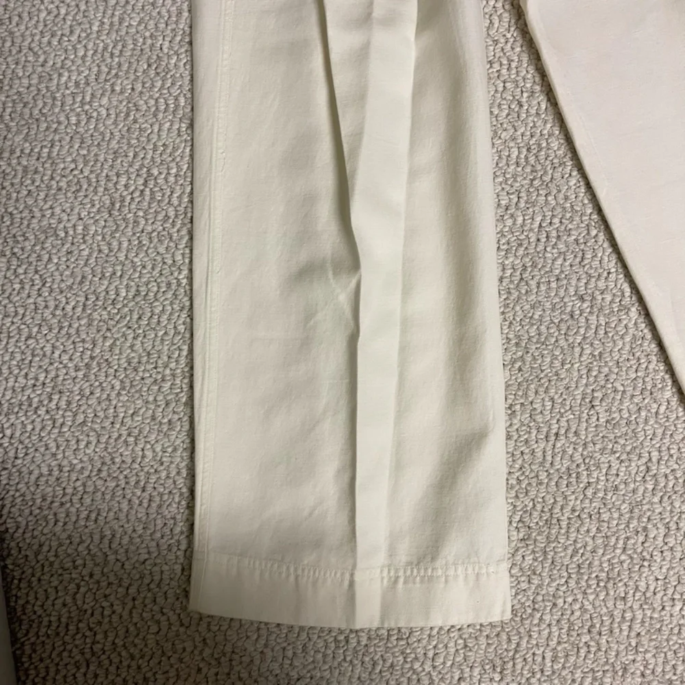 Apiece Apart New York White Linen Pants - Size XL - Picture 3 of 11